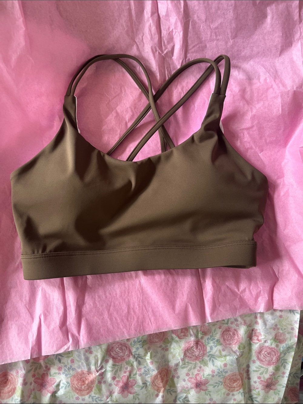 Brown Strappy Women's Bralette
